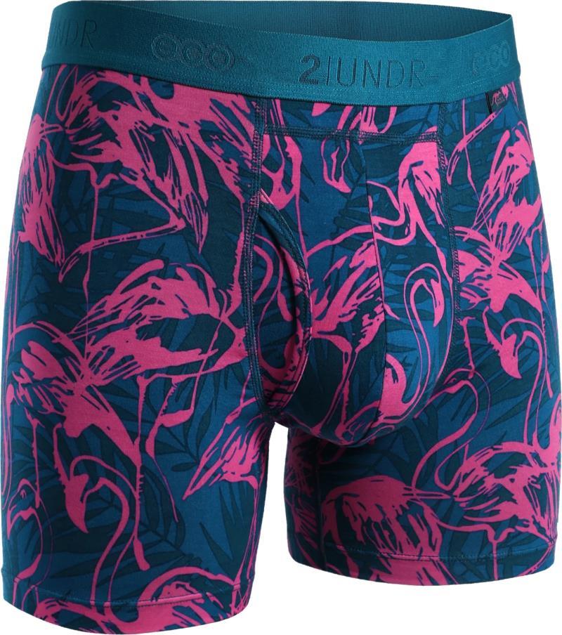 Eco Shift Boxer Briefs, 6" Inseam - Print - Mens - Mingos 1