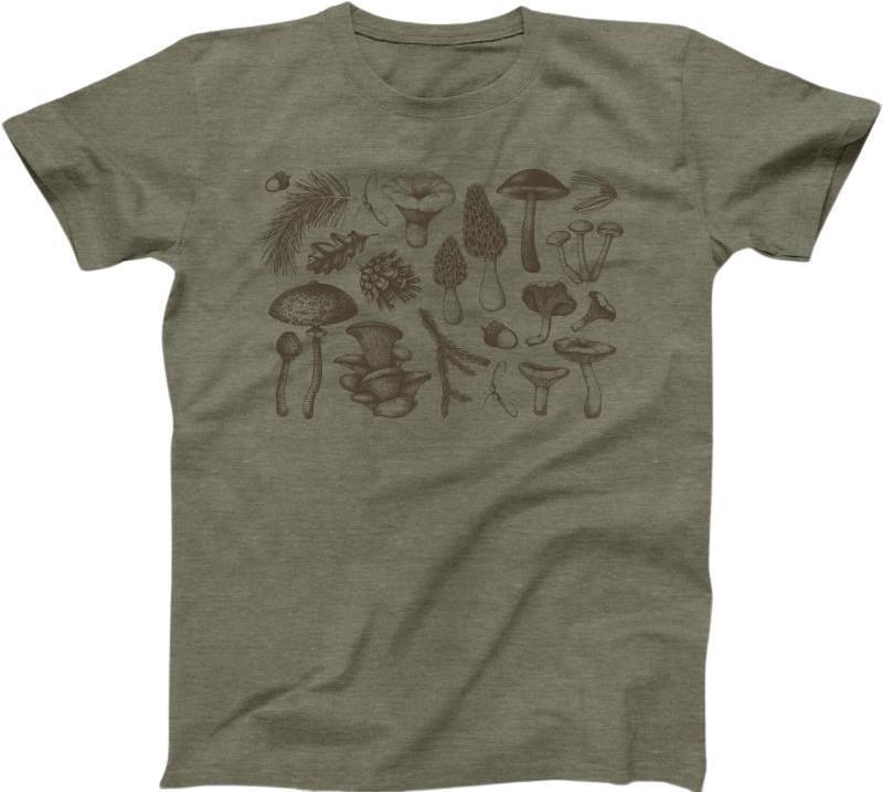 Forager T-Shirt - Mens - Heather Safari 1