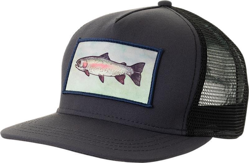 Trout Patch Trucker - charcoal 1