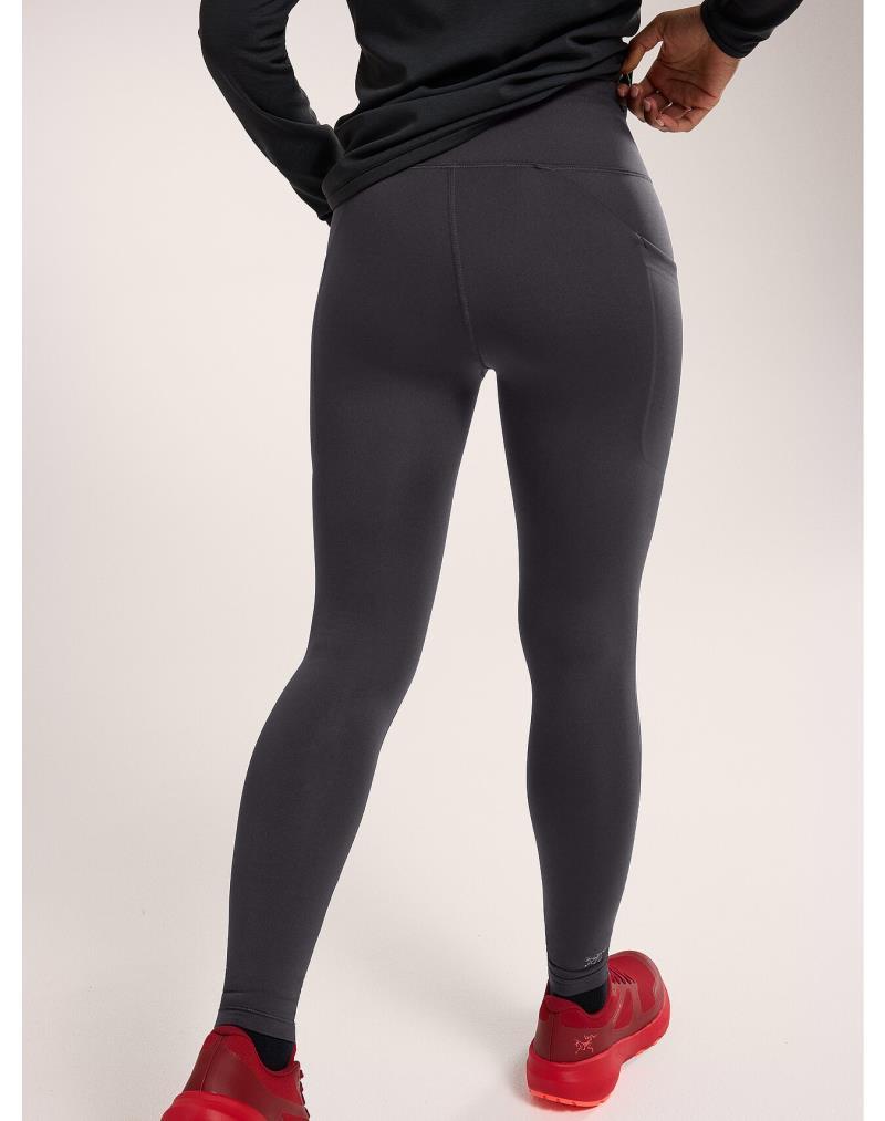 Essent Warm High-Rise Leggings, 26` Inseam - Womens - Black 4