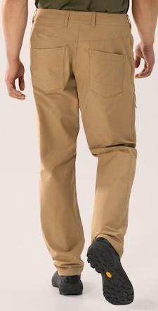 Kragg Cotton Pants, Reg - Mens - canvas 1