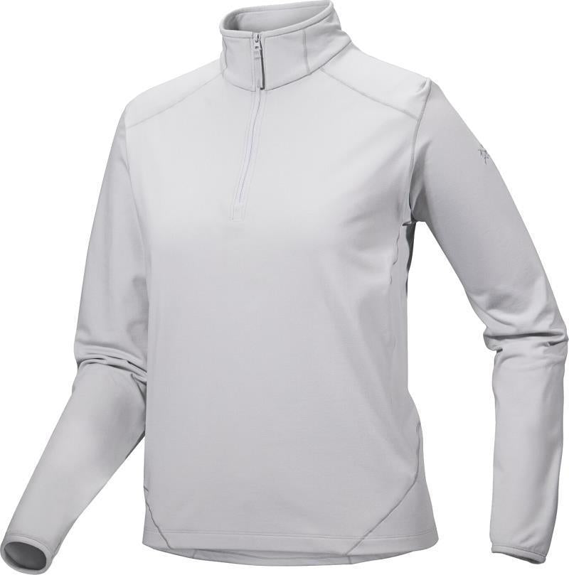 Kyanite Lightweight Zip Neck - Womens - Solitude 1