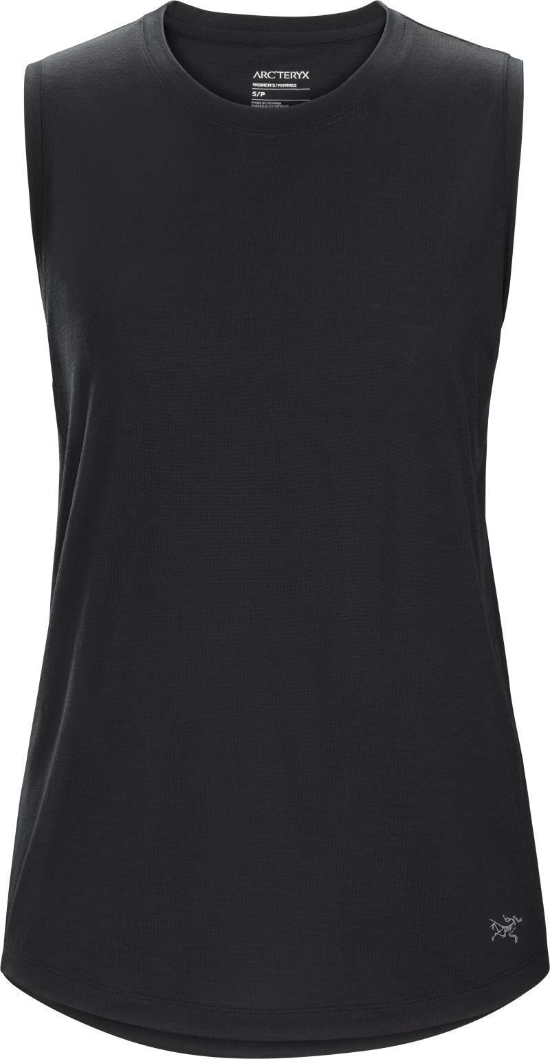 Lana Merino Wool Tank - Womens - Black 1