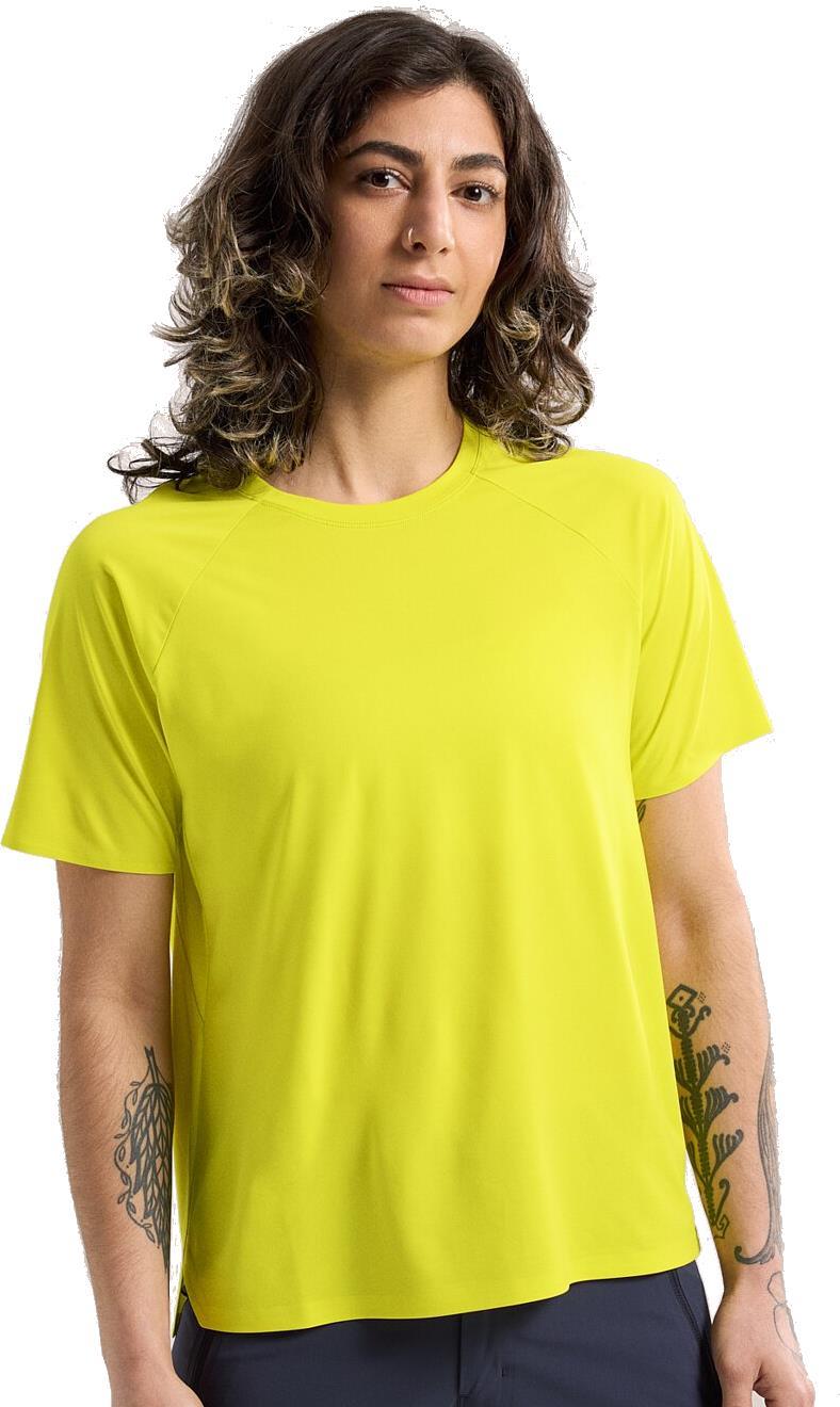 Silene Crew SS - Womens - Euphoria Heather 2