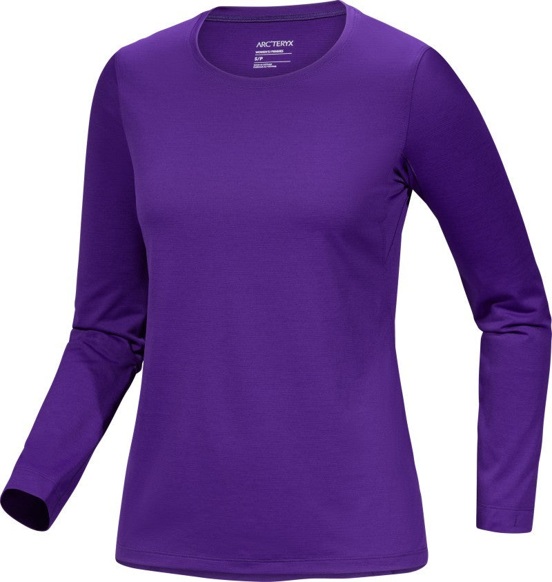 Taema Crew LS - Womens - azalea heather 1