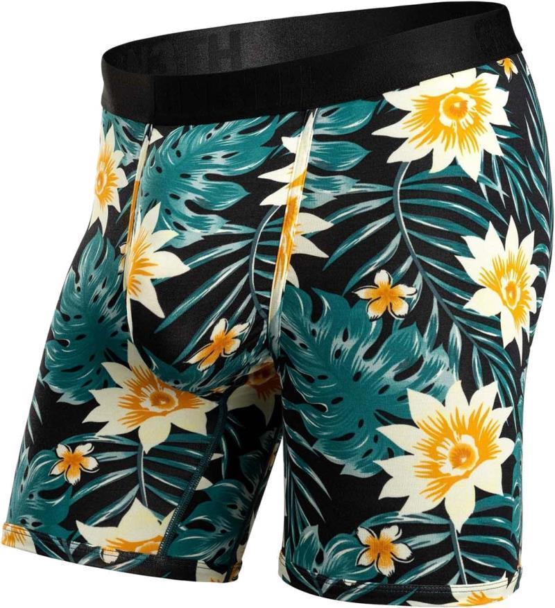 Classic Boxer Briefs - Mens - Tropical Floral Black 1