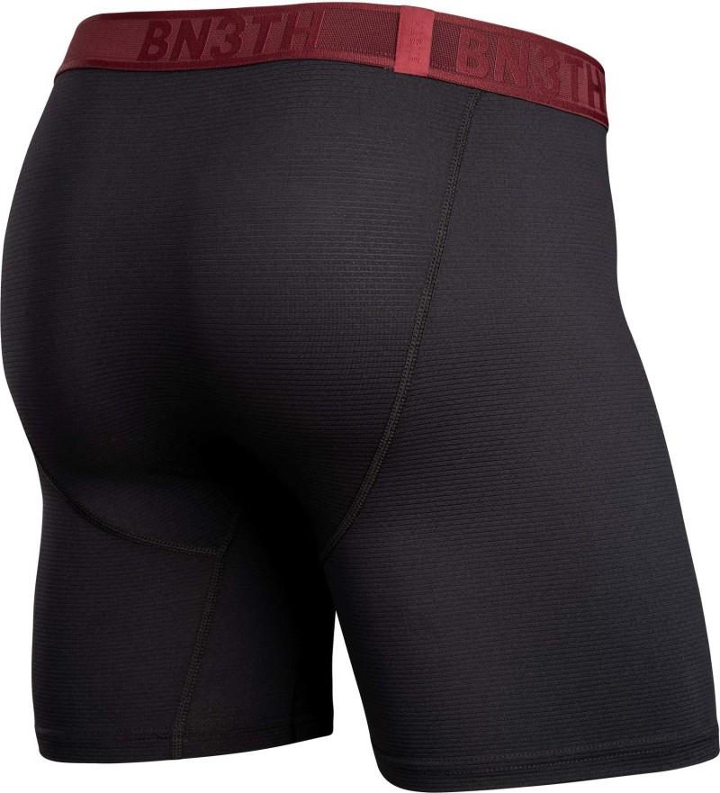 Pro Flex Boxer Briefs - Mens - black / rhubarb 1