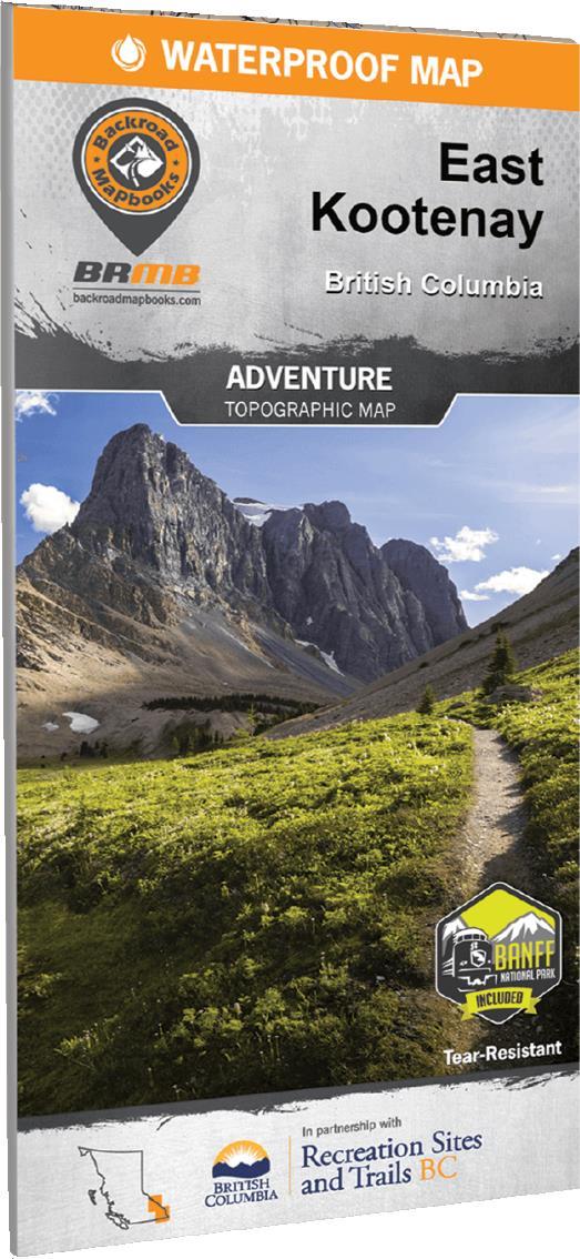 East Kootenay BC Map - 3rd Edition - Not Applicable 1