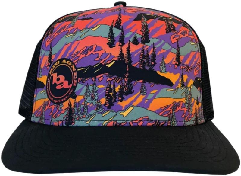5 Panel Trucker Hat - alpenglow 1