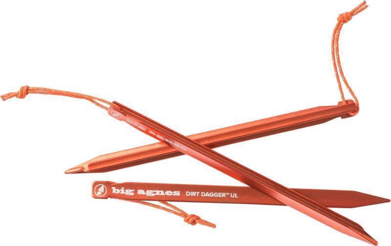 Dirt Dagger UL 7.5” Tent Stake - Orange 2