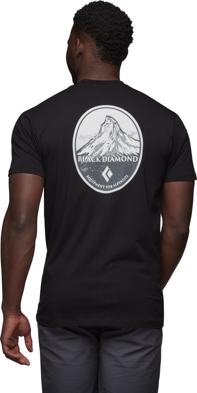 BD Mountain Badge SS Tee - Mens - black 1