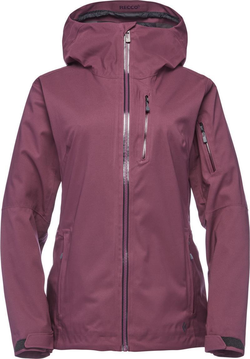 Boundary Line Mapp Insulated Jacket - Womens - plum 1