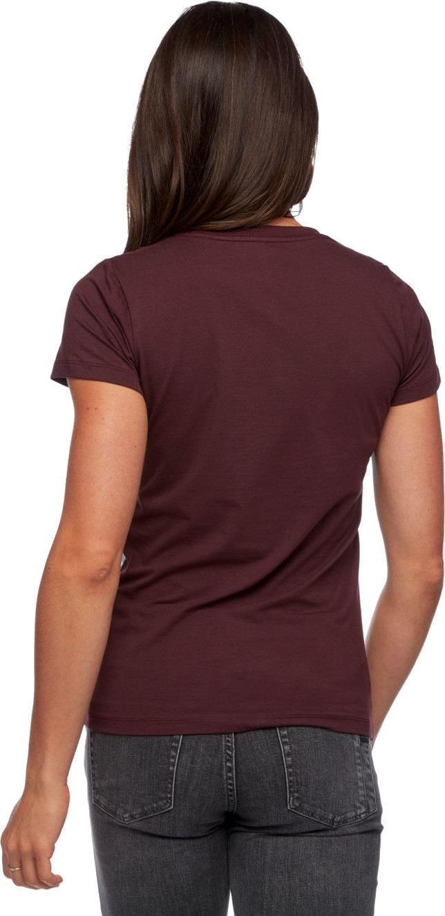 Campus SS Tee - Womens - storm blue heather / port / cypress 1