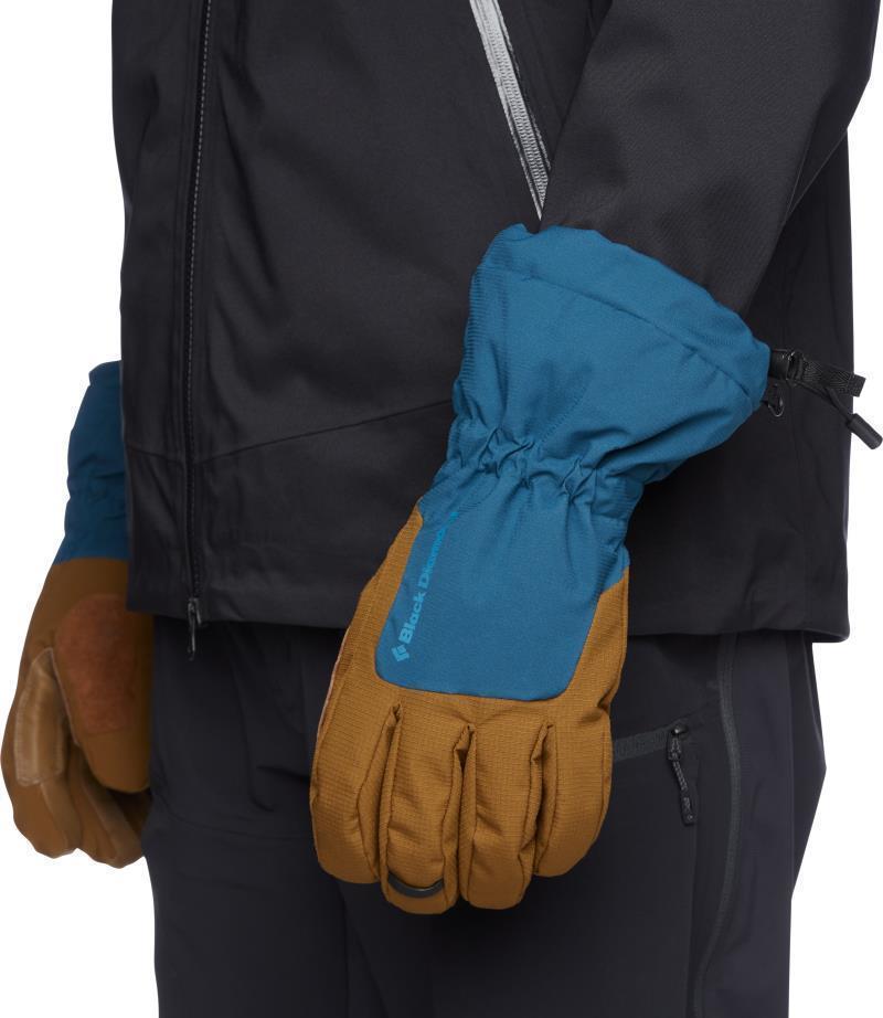 Glissade Gloves - azurite 1