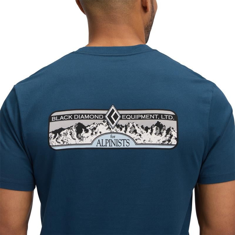 Heritage Alpinist SS Tee - Mens - indigo 1