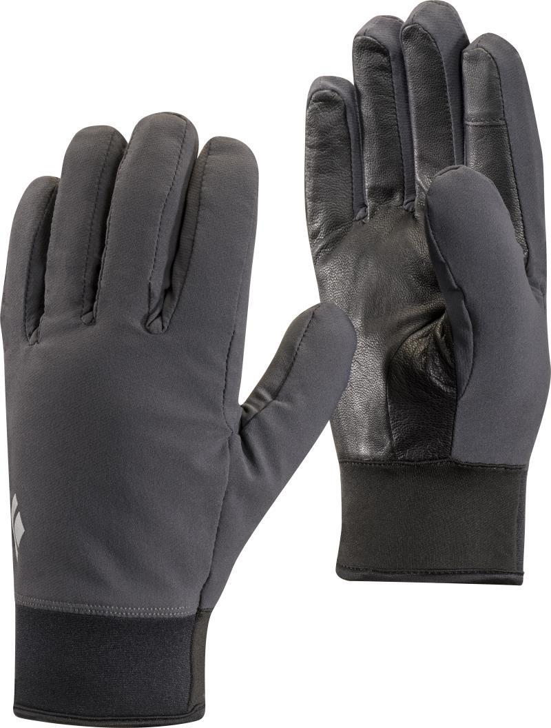 Midweight Softshell Gloves - smoke 1