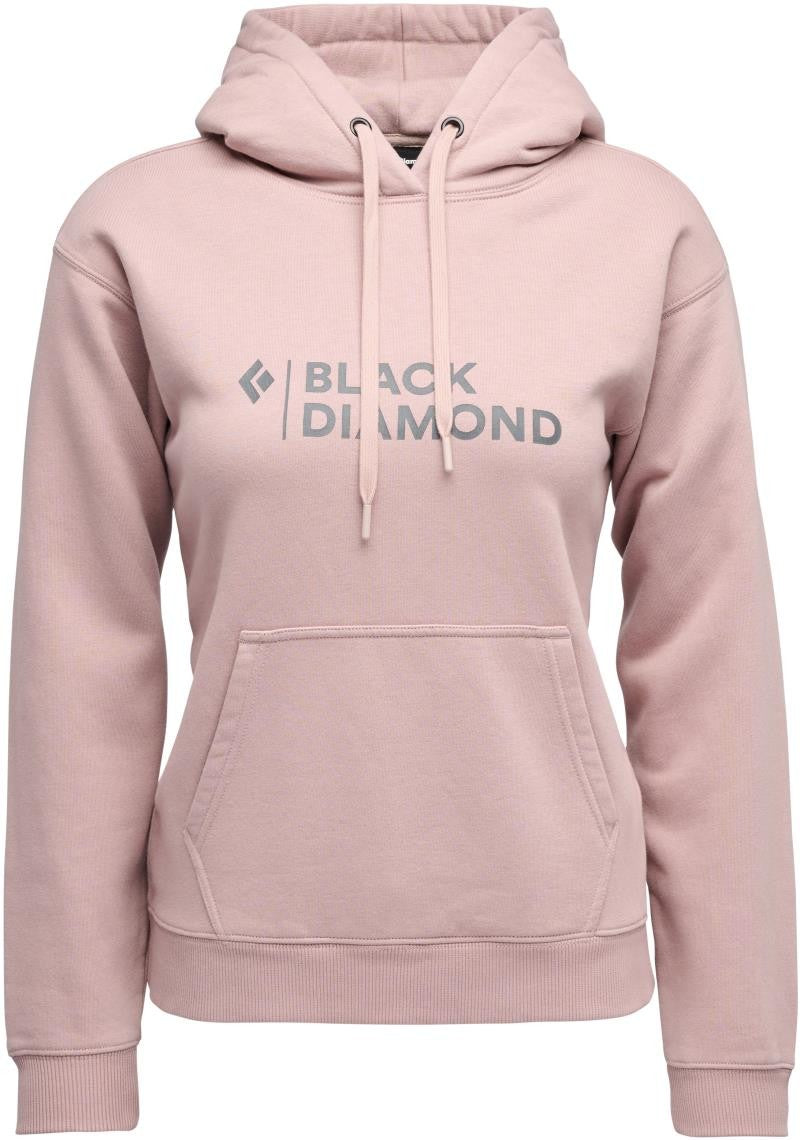 Mini Stacked Pullover Hoody - Womens - pale mauve 1
