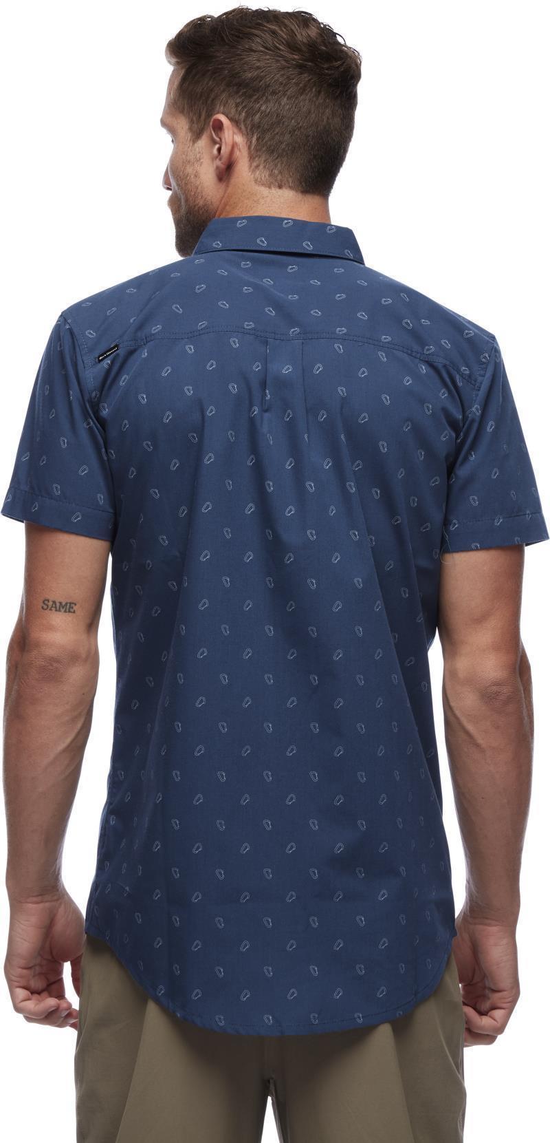 Solution SS Shirt - Mens - ink blue / biner print 1