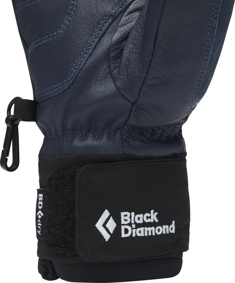 Spark Mitts - Womens - Charcoal / Belay Blue 4