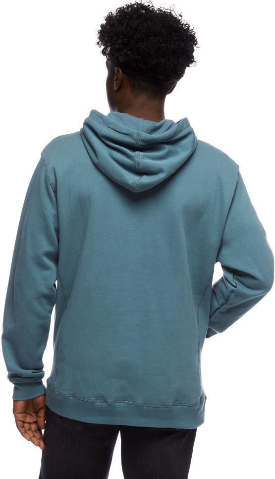 Stacked Logo Hoody - Mens - storm blue 1