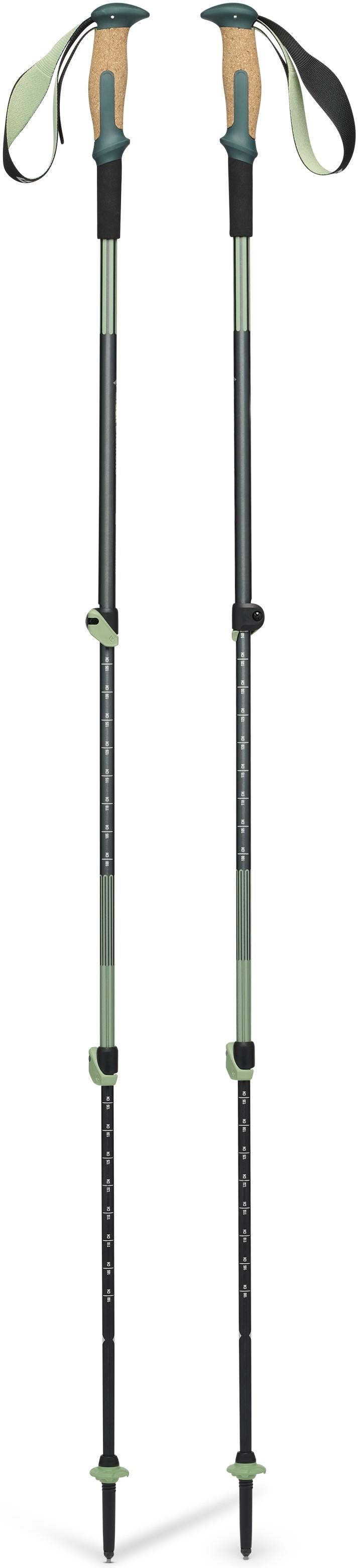 Trail Vista Shock Trekking Poles - deep woods 1