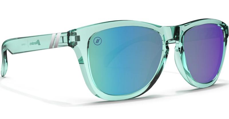 L Series - Crystal Aqua, Gloss Transparent Aqua Frame, Polarized Blue-Green Mirror Lens - not applicable 1