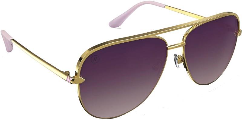 Shadow - Lilac Lush Fade, Gloss Gold Frame, Polarized Lavender Peach Gradient Lens - not applicable 1