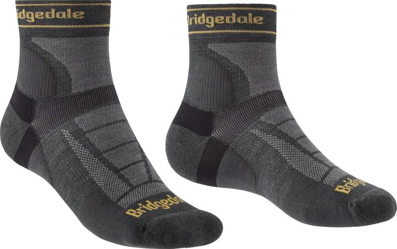 Trail Run Ultralight T2 Merino Sport 3/4 Crew - gunmetal 1