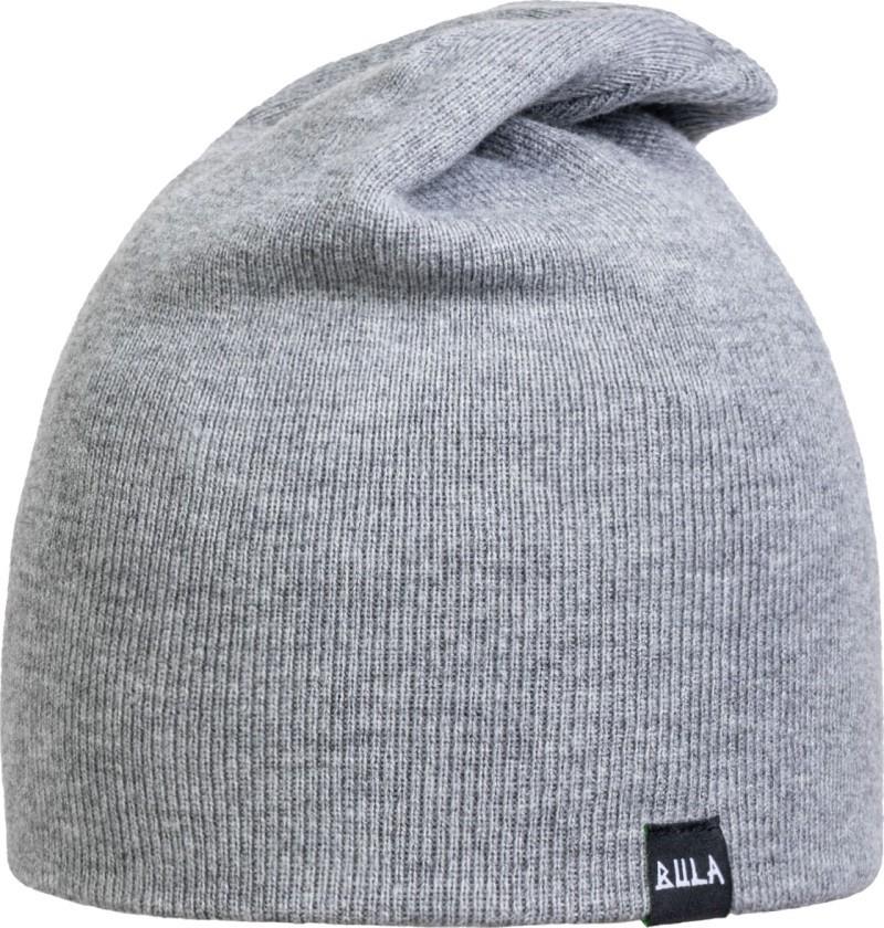 Long Beanie - heather medium grey 1