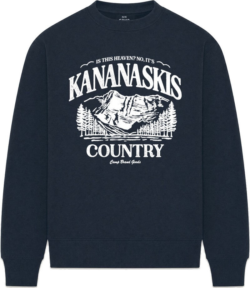 Kananaskis Vintage Crewneck - Unisex - navy 1