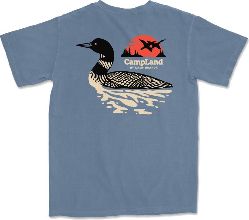 Loon Lake Vintage Tee - Unisex - faded navy 1