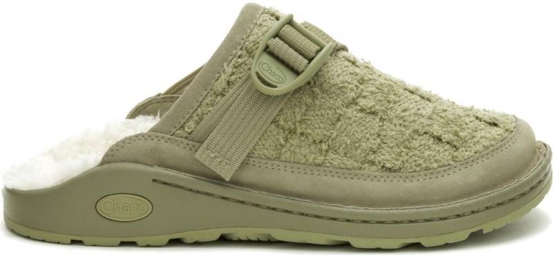 Canyon Woven Clog Fluff - Womens - muted sage 1