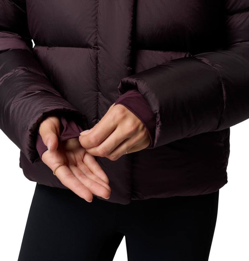 Amaze Puff Hooded Jacket - Womens - moonvista high shine 1