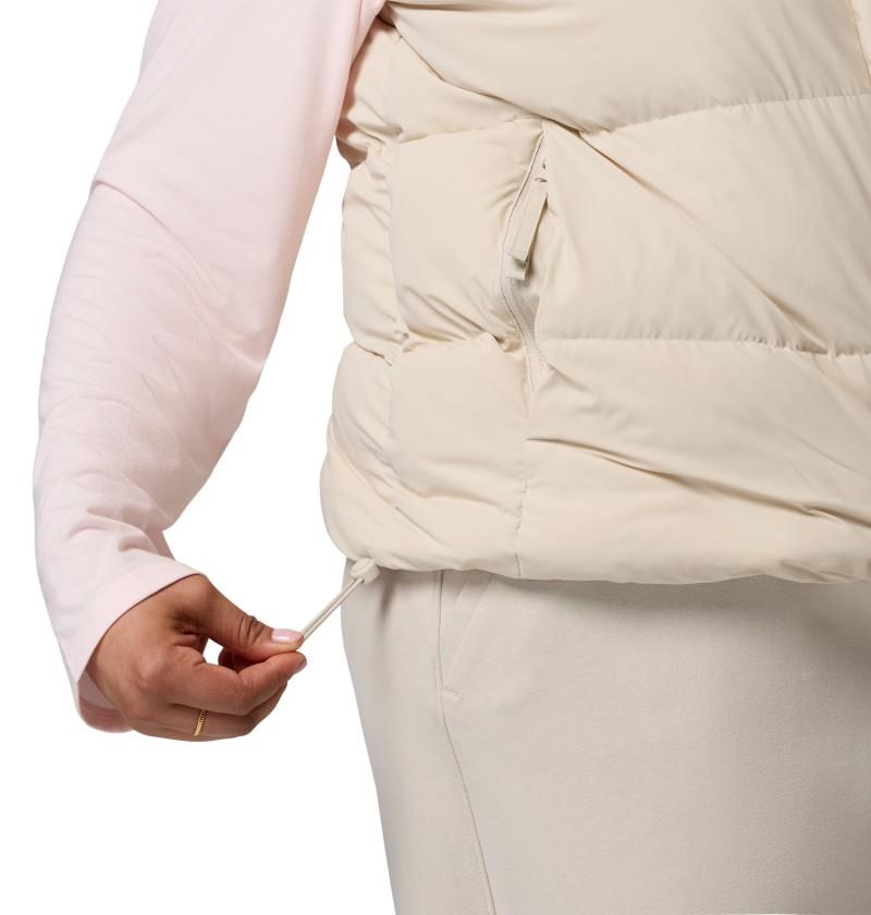 Amaze Puff Vest, Extended - Womens - dark stone 1