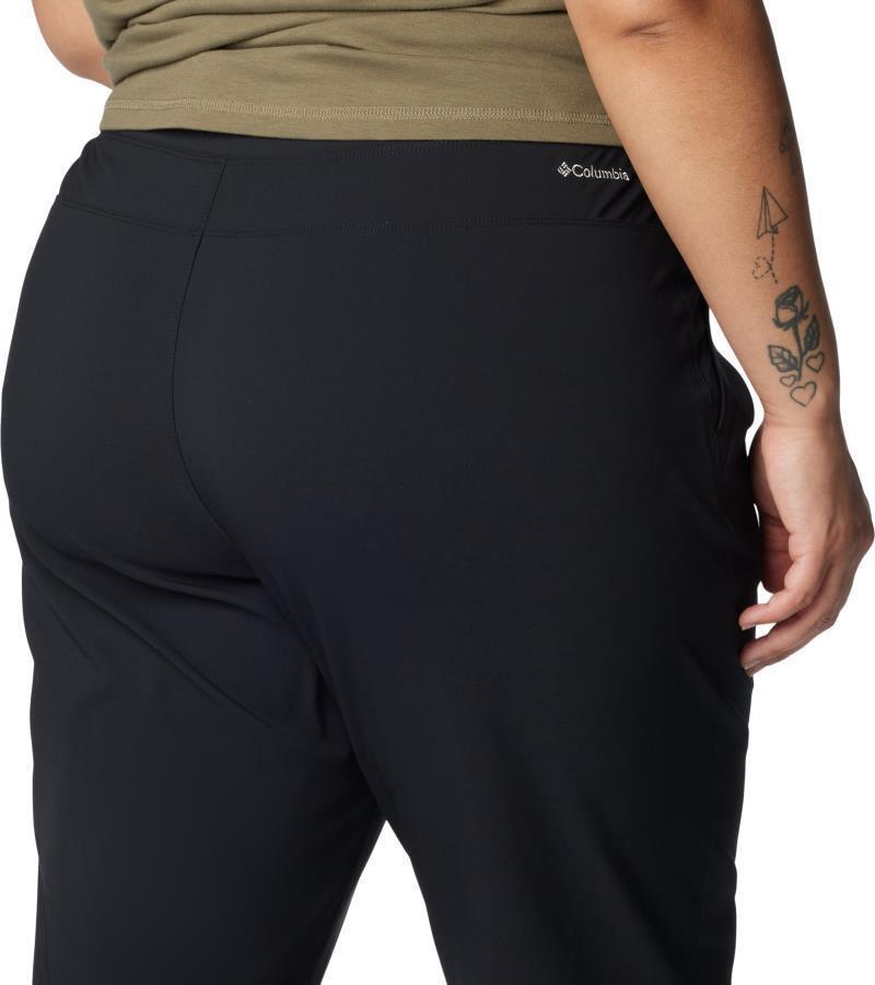 Anytime Slim Pull-On Pants, Short - Plus - Womens - Black 5