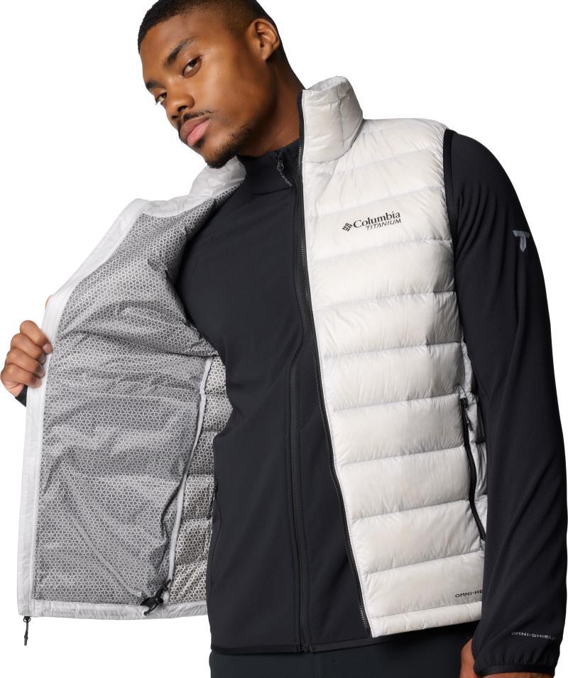 Arctic Crest Down Vest - Mens - Nimbus Grey 4