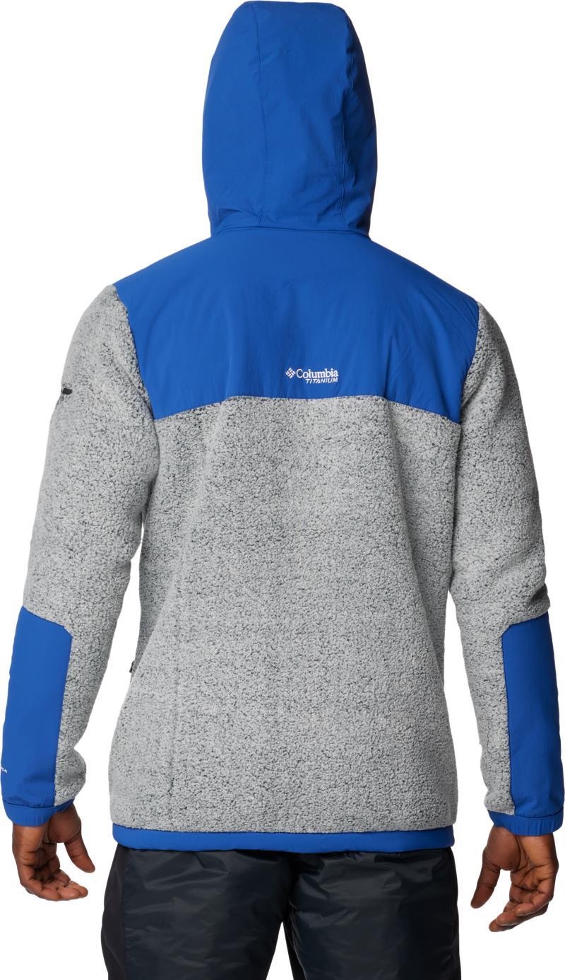 Arctic Crest Sherpa Full Zip - Mens - mountain blue / white 1