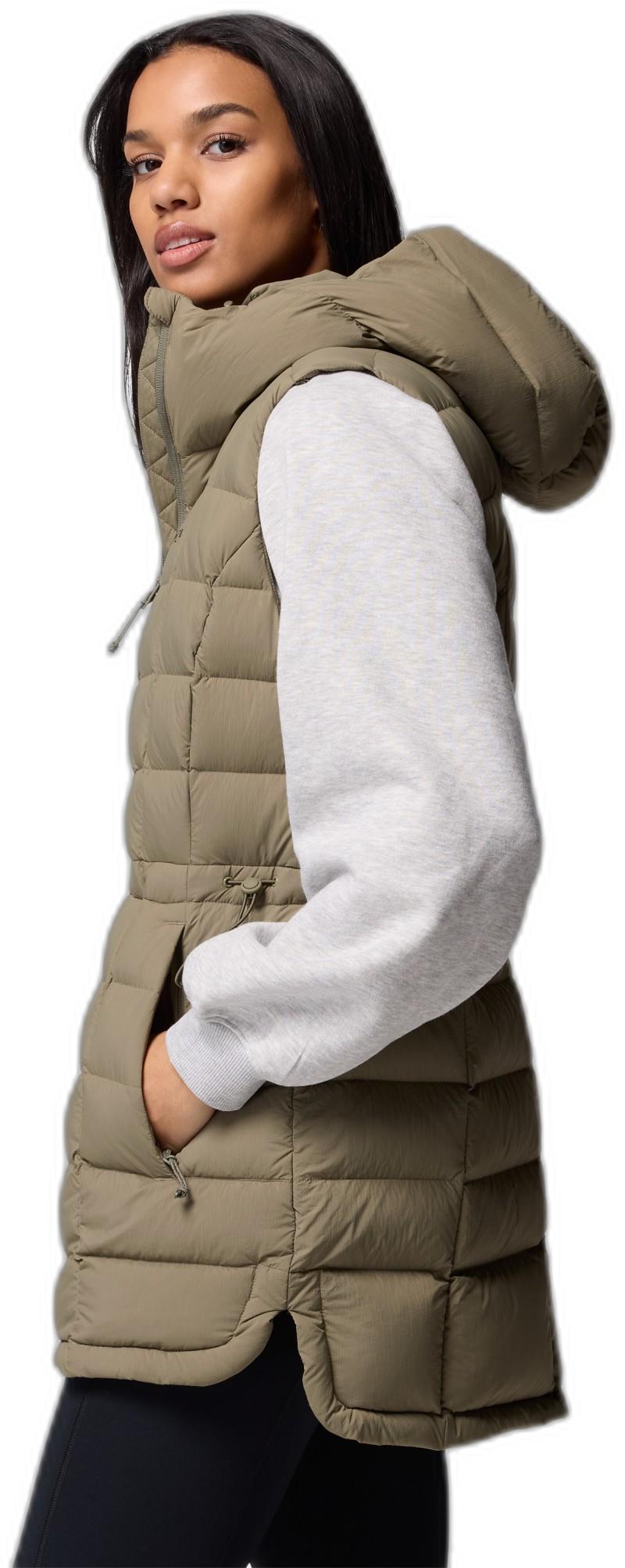 Ardenwood Mid Down Vest - Womens - stone green 1