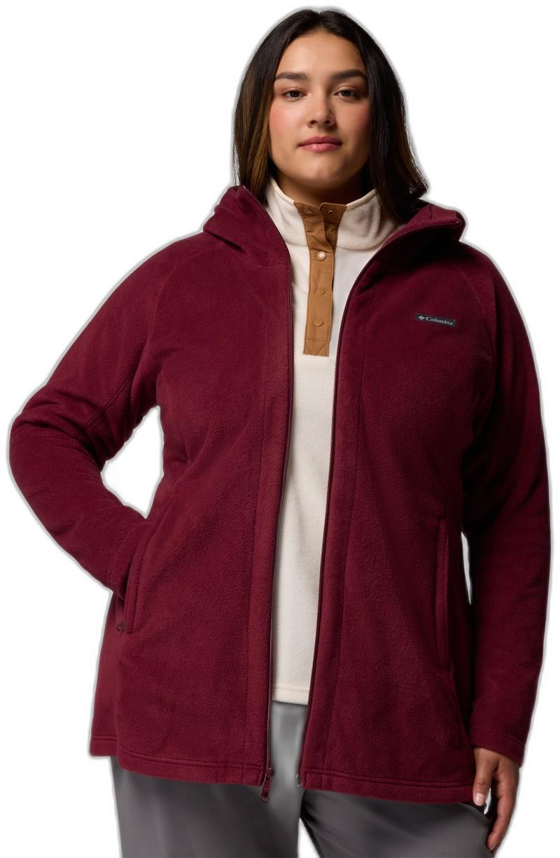 Benton Springs II Long Hoodie, Extended - Womens - rich wine 1