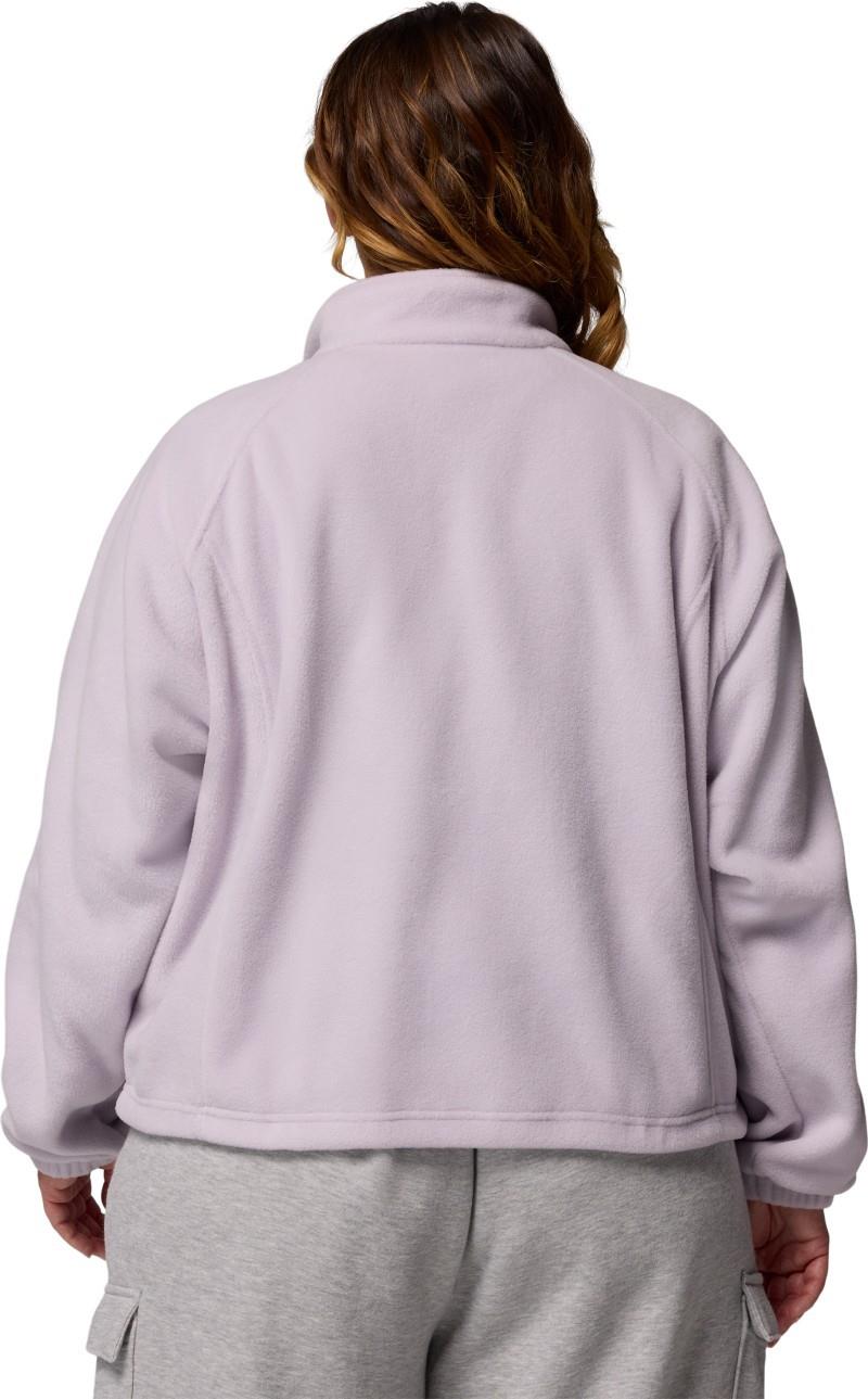 Benton Springs Relaxed Full-Zip, Extended - Womens - lavender pearl 1