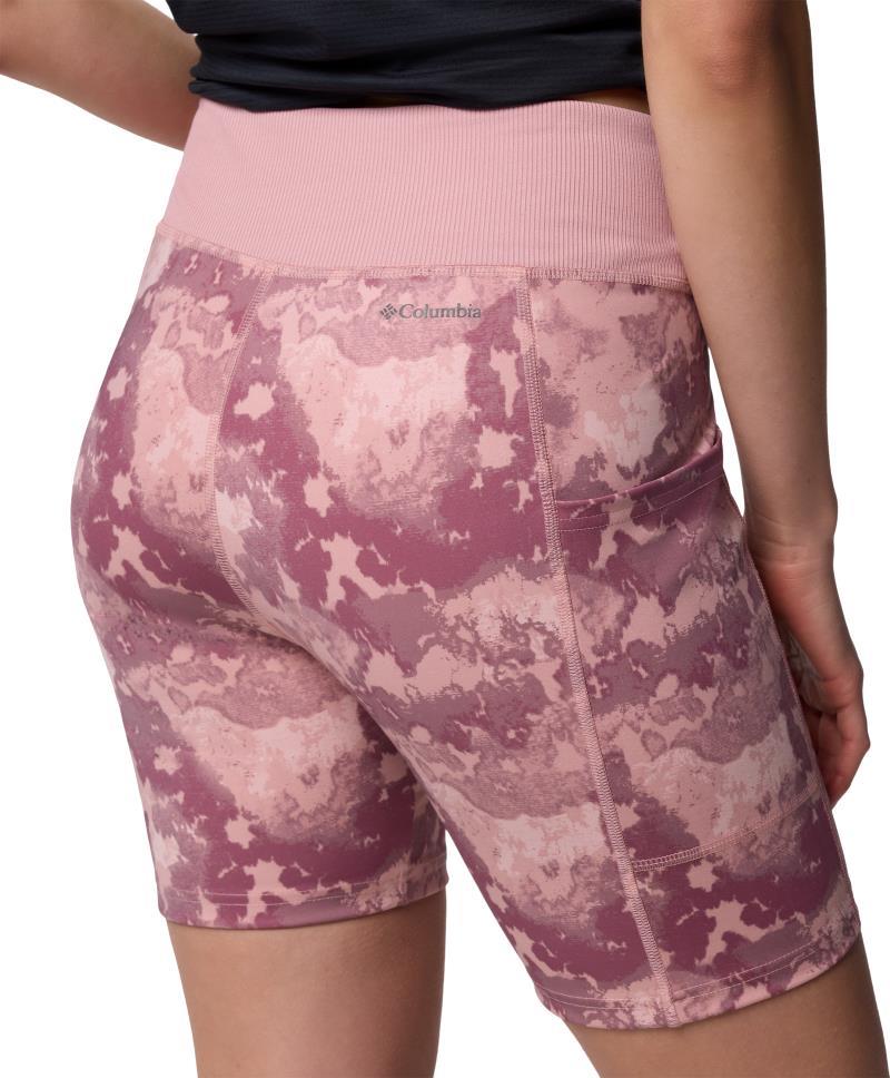 Boundless Trek Half Tight, 7" Inseam - Womens - eraser pink deco camo 1
