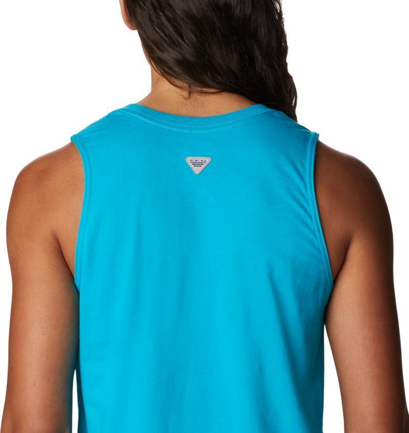 Bramley Bay Tank - Womens - ocean teal / fair weather fade graphic 1