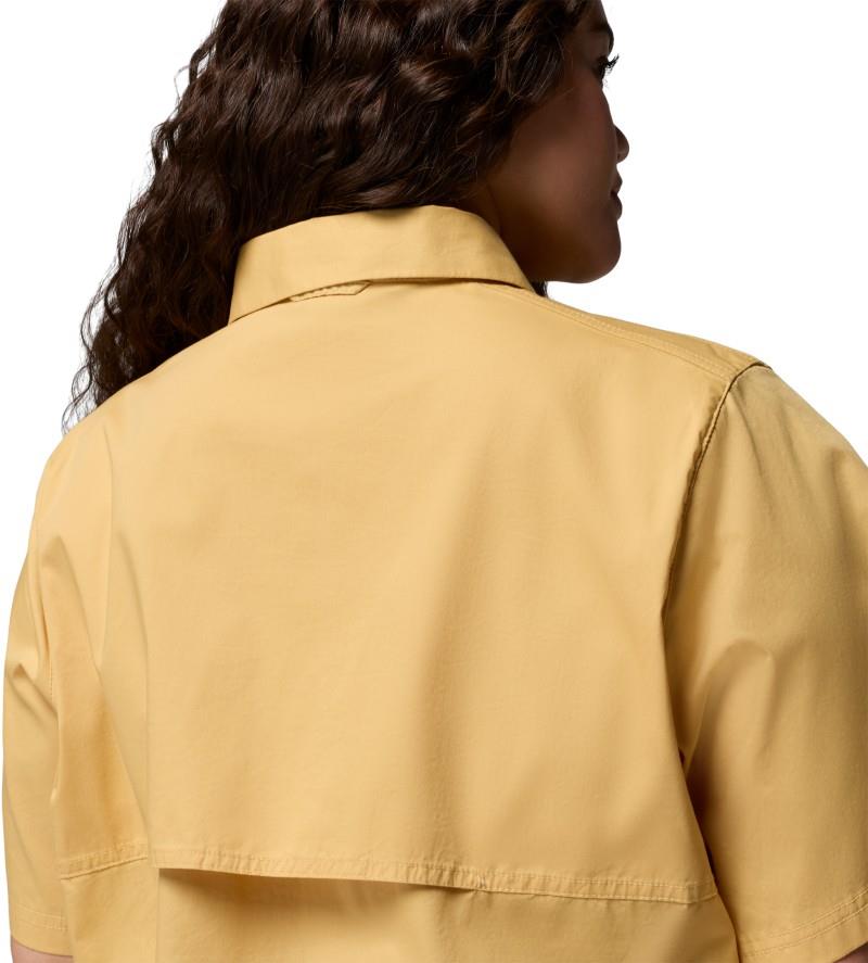 Brea Falls Woven SS, Extended - Womens - sand dune 1