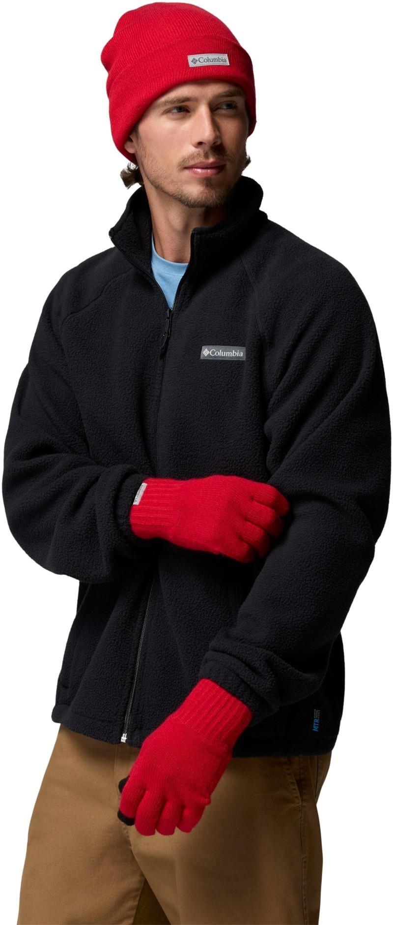 CSC Beanie And Glove Set - mountain red 1