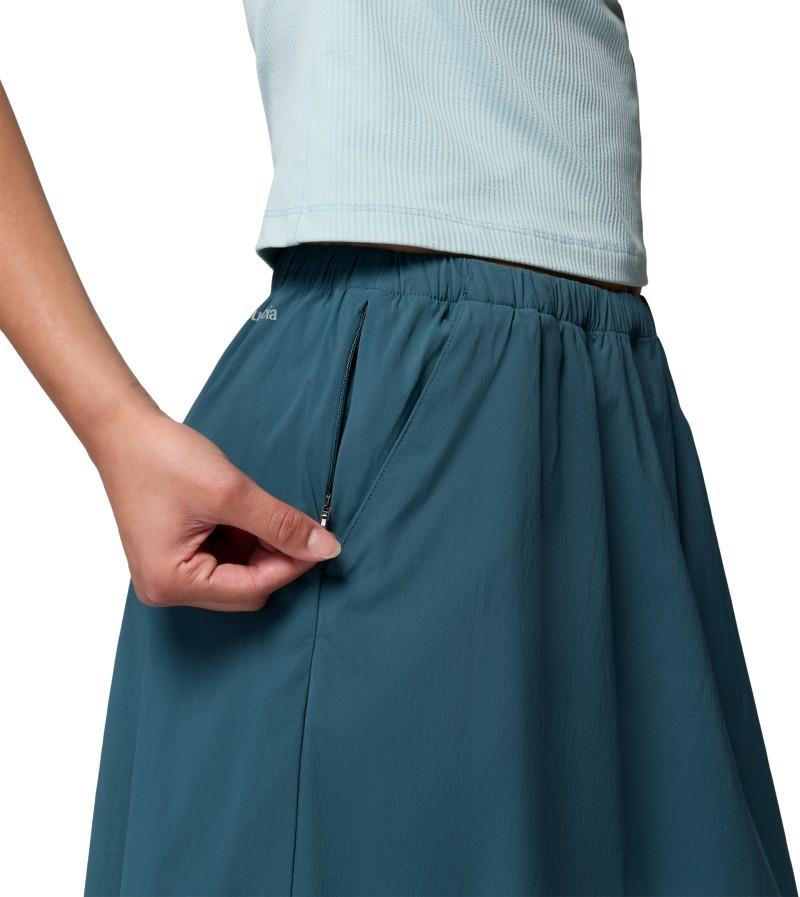 Chill Creek Long Woven Skirt - everblue 1