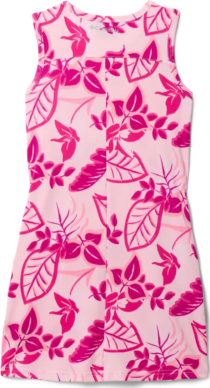 Chill River Printed Dress - Youth Girls - satin pink pasteled 1
