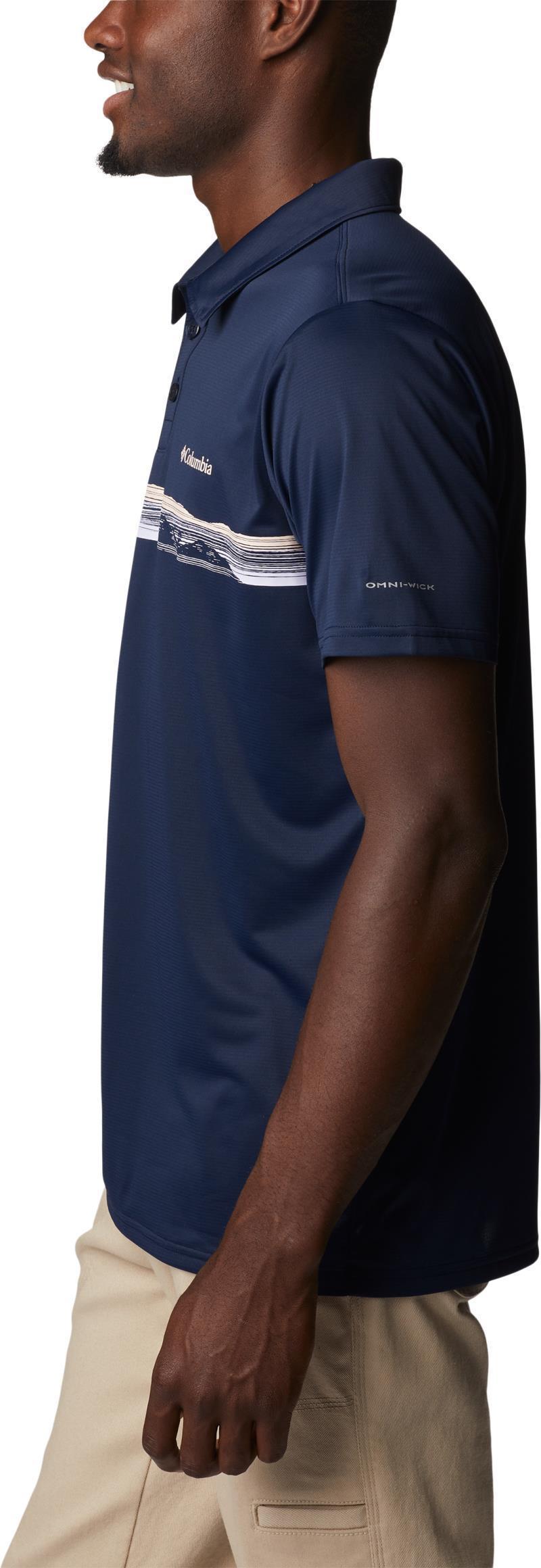 Columbia Hike Novelty Polo - Tall - Mens - Collegiate Navy 4