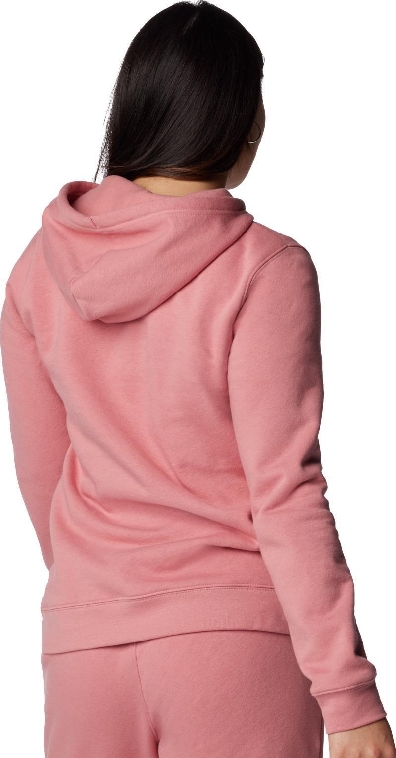 Columbia Trek Graphic Treatment Hoodie - Womens - pink agave / casual script 1