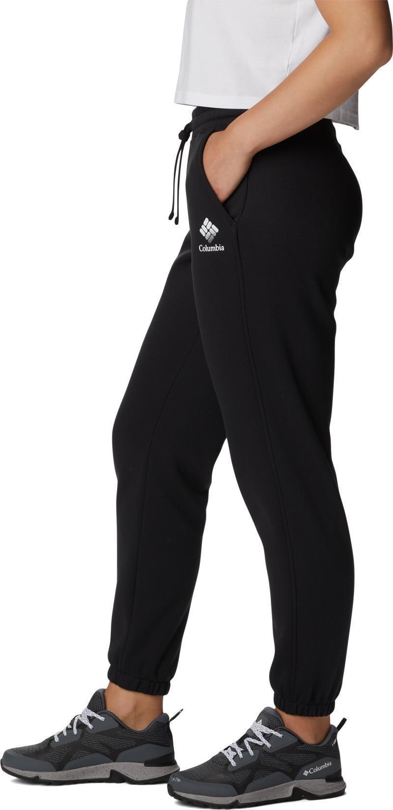 Columbia Trek Joggers - Womens - Black / White CSC Stacked Logo 3