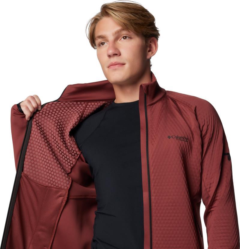 Crystal Leaf Omni-Heat Helix Full Zip - Mens - spice 1